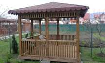 Foisor gradina lemn 3x3 m