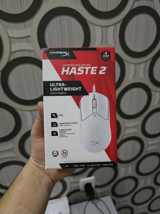 Hyperx pulsefire haste 2 проводная 8000hz частота опроса