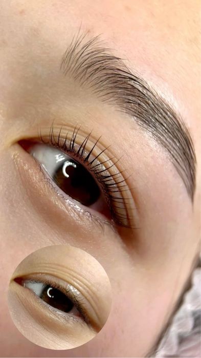 Ламинирование ресниц и бровей