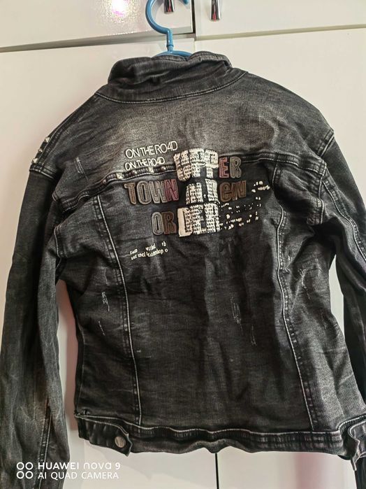 Дамско дънково яке