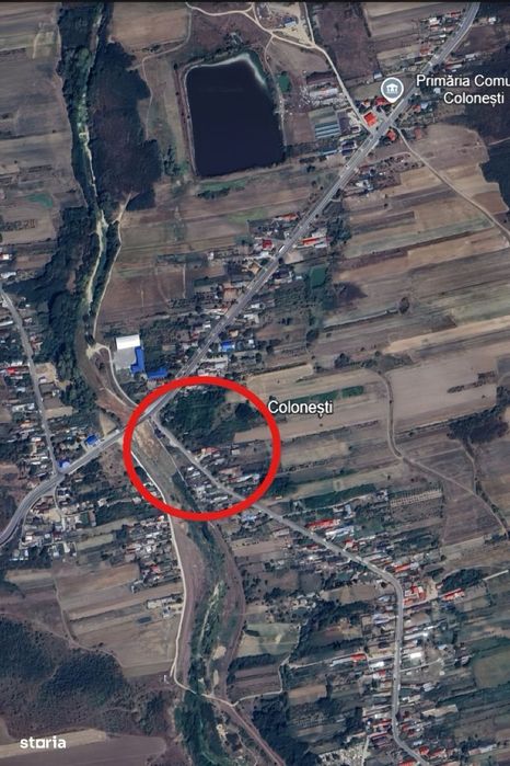 Teren intravilan + extravilan - 10.000 mp cu utilități Colonești, Olt