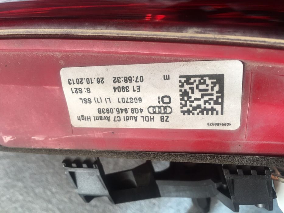 Ауди а6 4g авант заден стоп