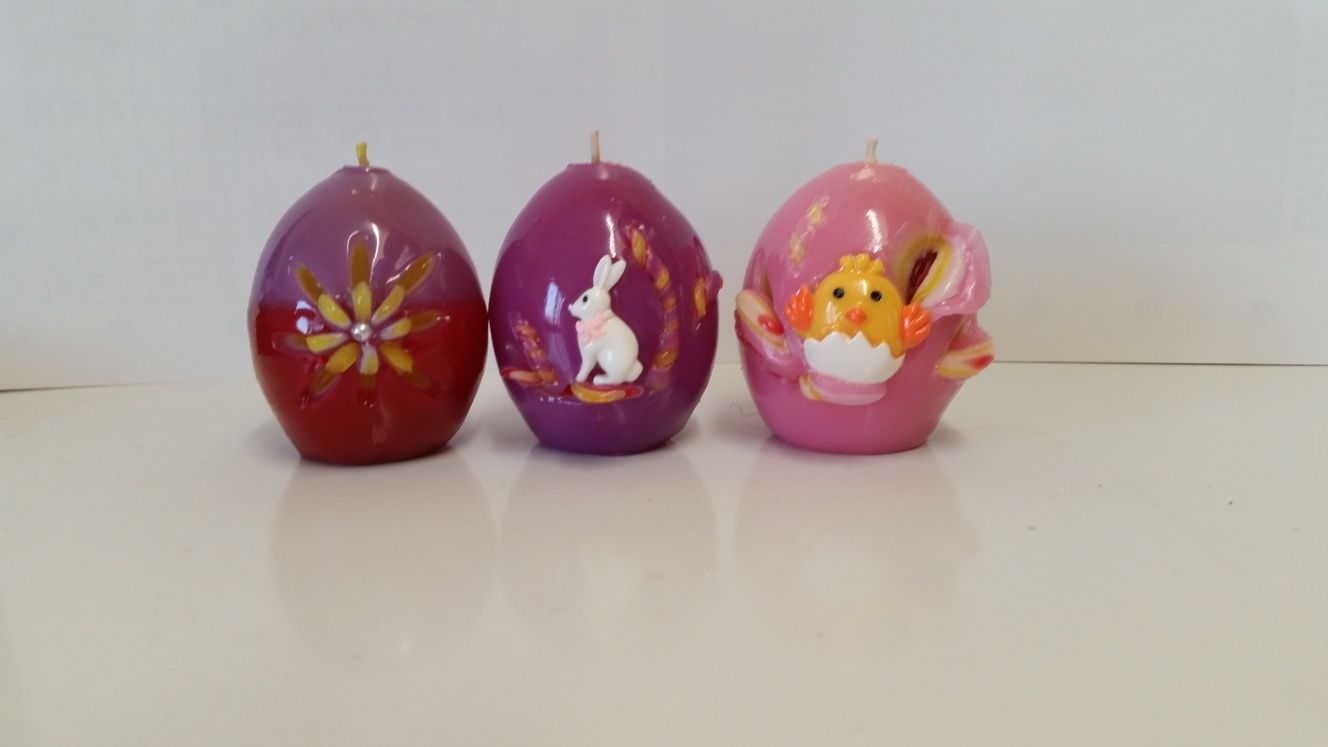 Великденски свещи-яйца,карвинг свещи с цветя ,обучение