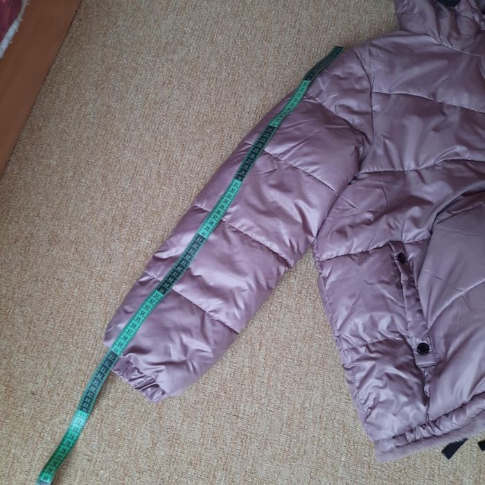 Дамски зимно яке с две лица- размер L