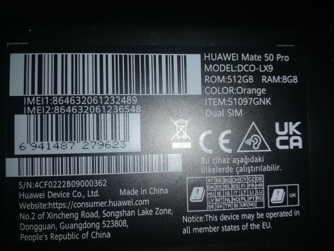 Huawei Mate 50 pro 512ГБ