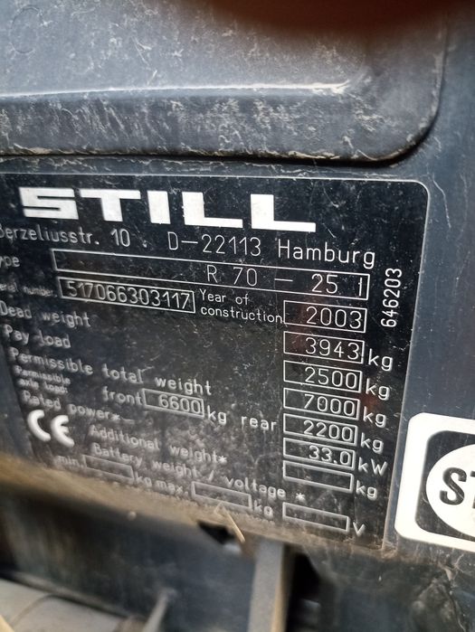 Мотокар Still R70-25i