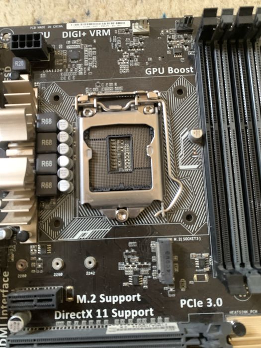 Матернскаяплата Asus z97-p с озу ddr3