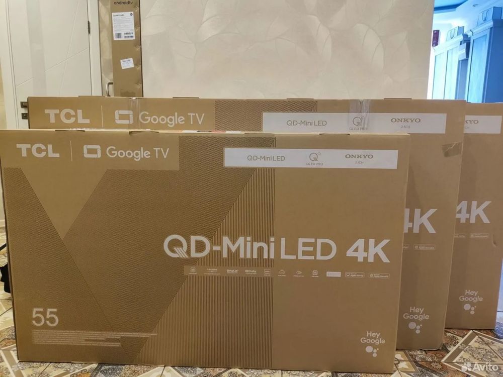 Телевизор TCL 65 V6B, C765, 4K Smart Tv Со склада Доставка бонус