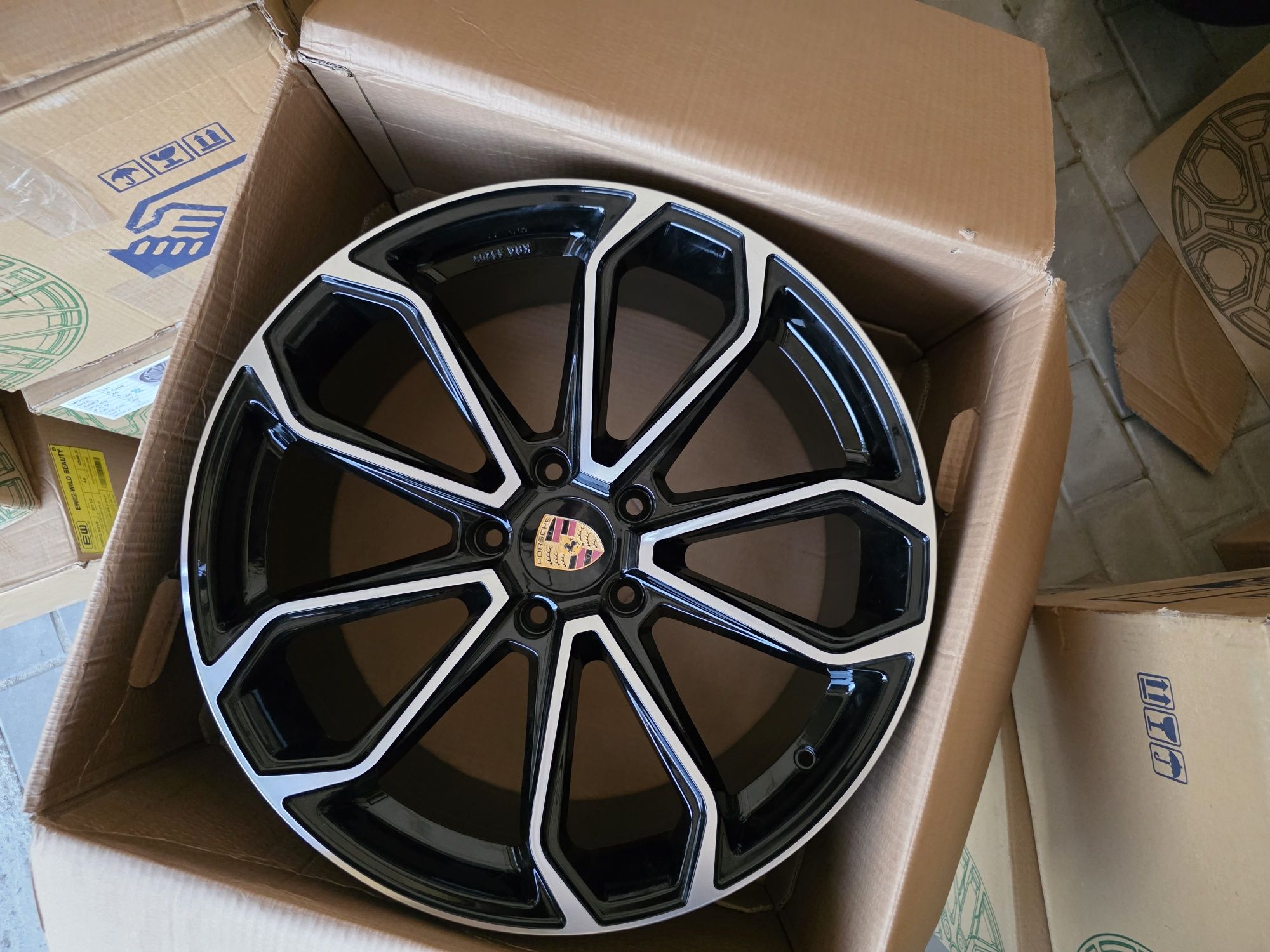 Jante de aliaj pentru Porsche Cayenne pe 21 marca gmp italia