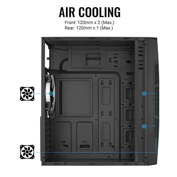 Кейс корпус для Пк  AeroCool Talon