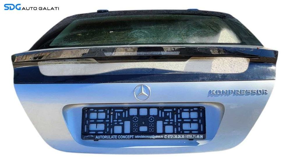 Haion Hayon Portbagaj cu Luneta Geam Sticla Dezechipat Mercedes Clasa C Class W203 Coupe 2001 - 2007 Culoare 744U [LC2207]