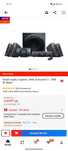 Sistem audio, Logitech, Z906, Surround 5.1, 1000 W, Negru