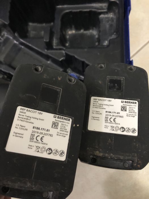 Multicutter Berner Bacot 18 v Starlock SL Plus
