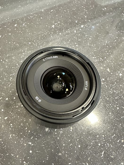 Obiectiv Auto Yongnuo YN16mm F1.8 pentru Sony-E