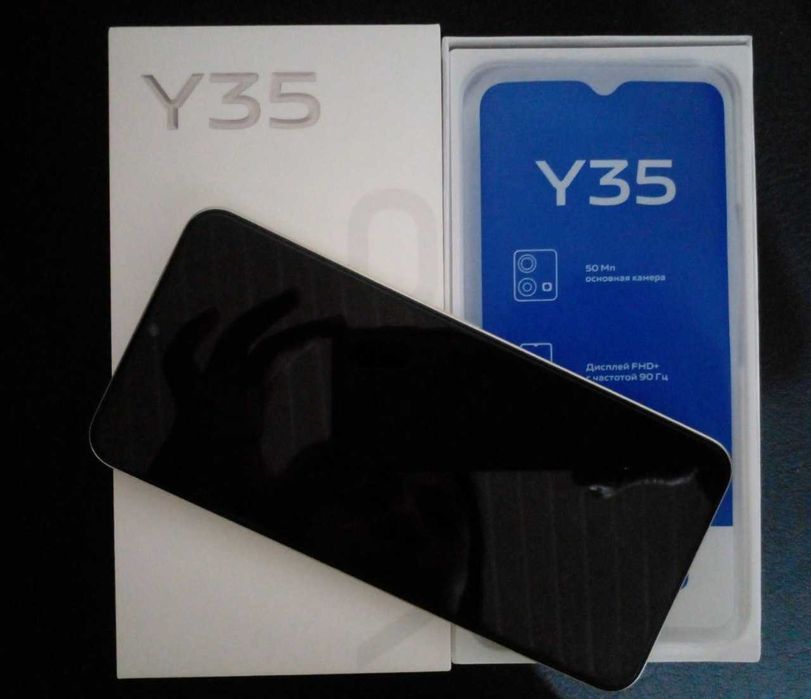 Vivo Y35 гарантияси бор, yangi olingan Srochna sotiladi!