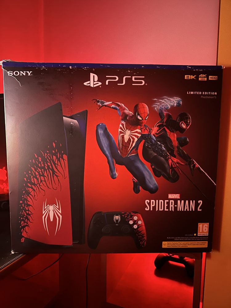 Consola Playstation 5 Marvel Spiderman 2 Limited Edition