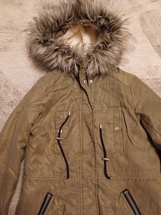 Geacă lungă de iarnă - pentru femei, mărimeXS