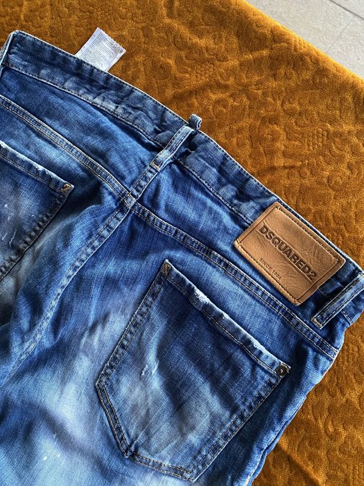 Dsquared2 denim ripped jeans blugi