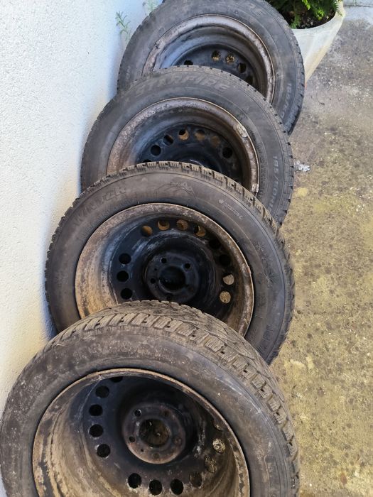 185 60 15 set de cauciucuri cu jante