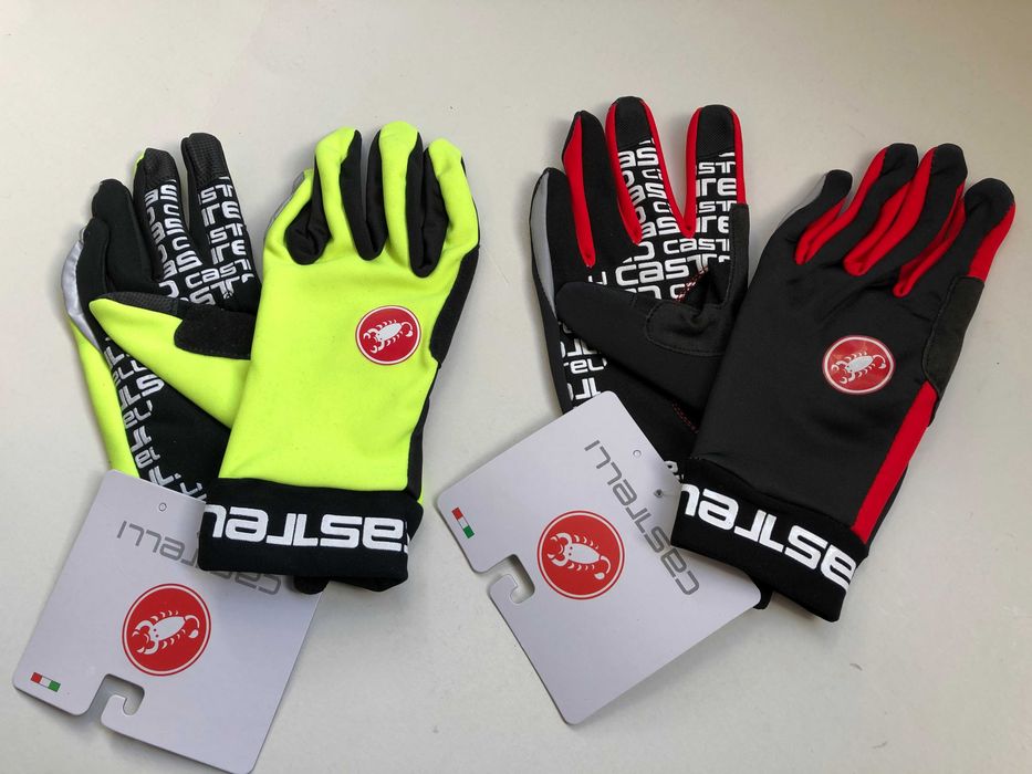 Manusi bicicleta iarna captusite cu polar pe interior Castelli