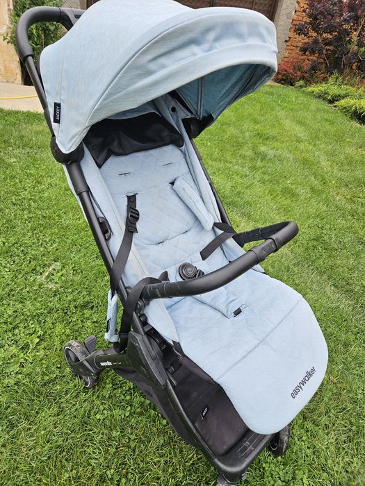 Спортна детска количка Easywalker Jackey, лесно сгъваема, Forest Green