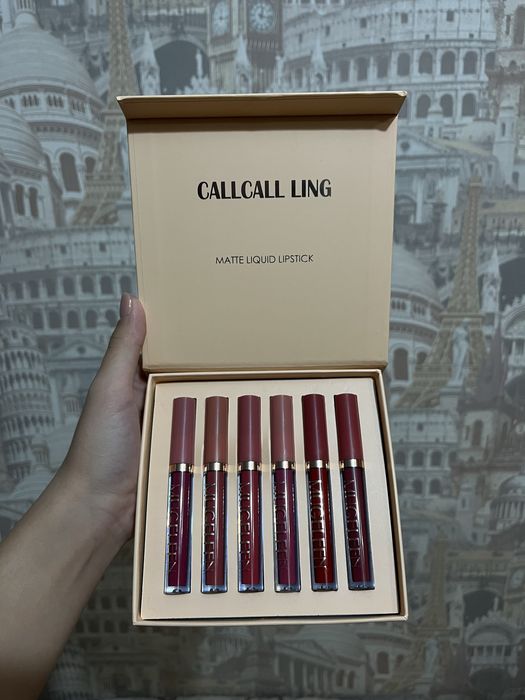 Помада CALLCALL LING, жидкая помада с матовым финишем.