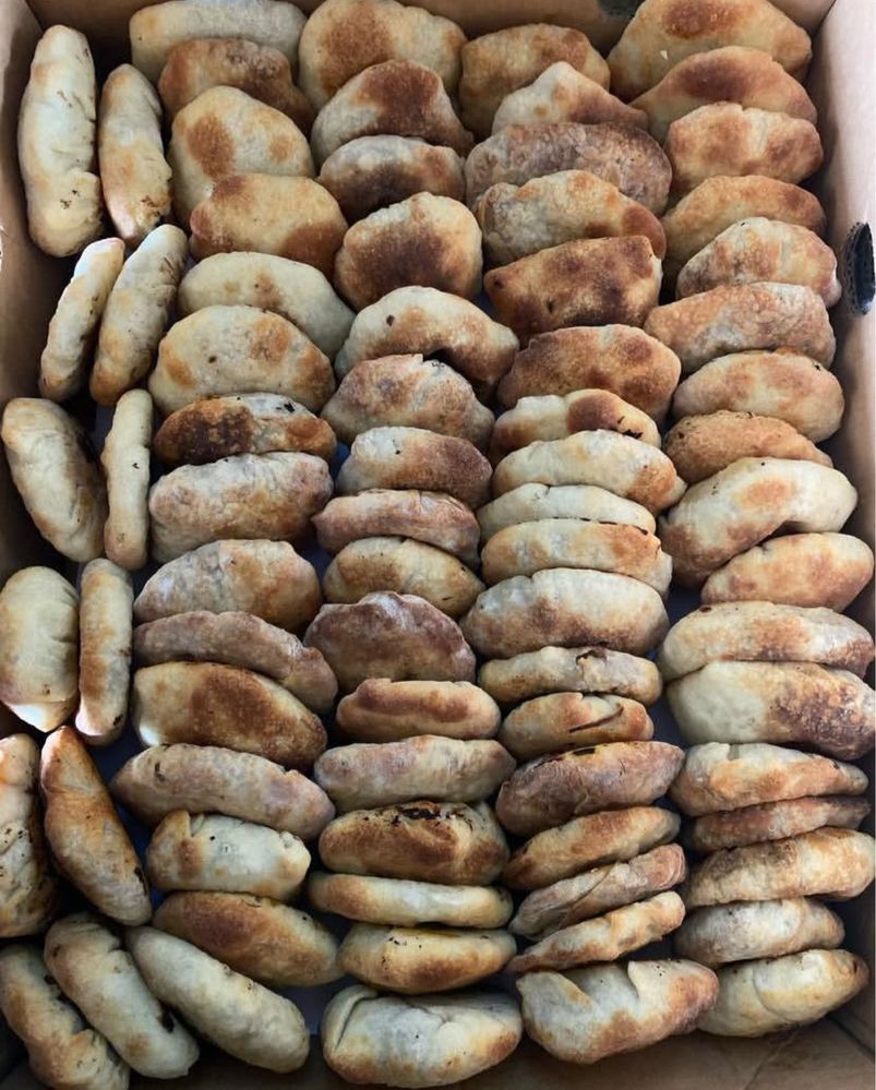Шымкент пелмещки бауырсаки  каттама. Пирогтар