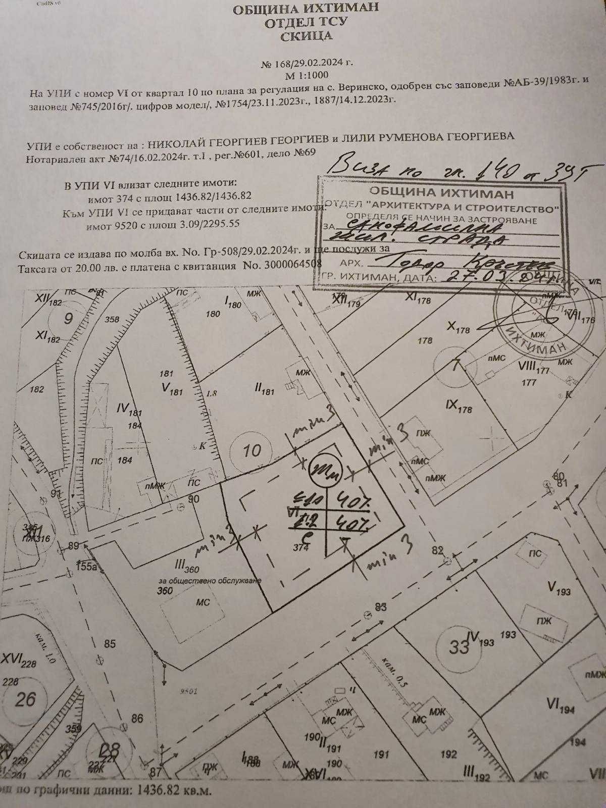 Парцел в реголация