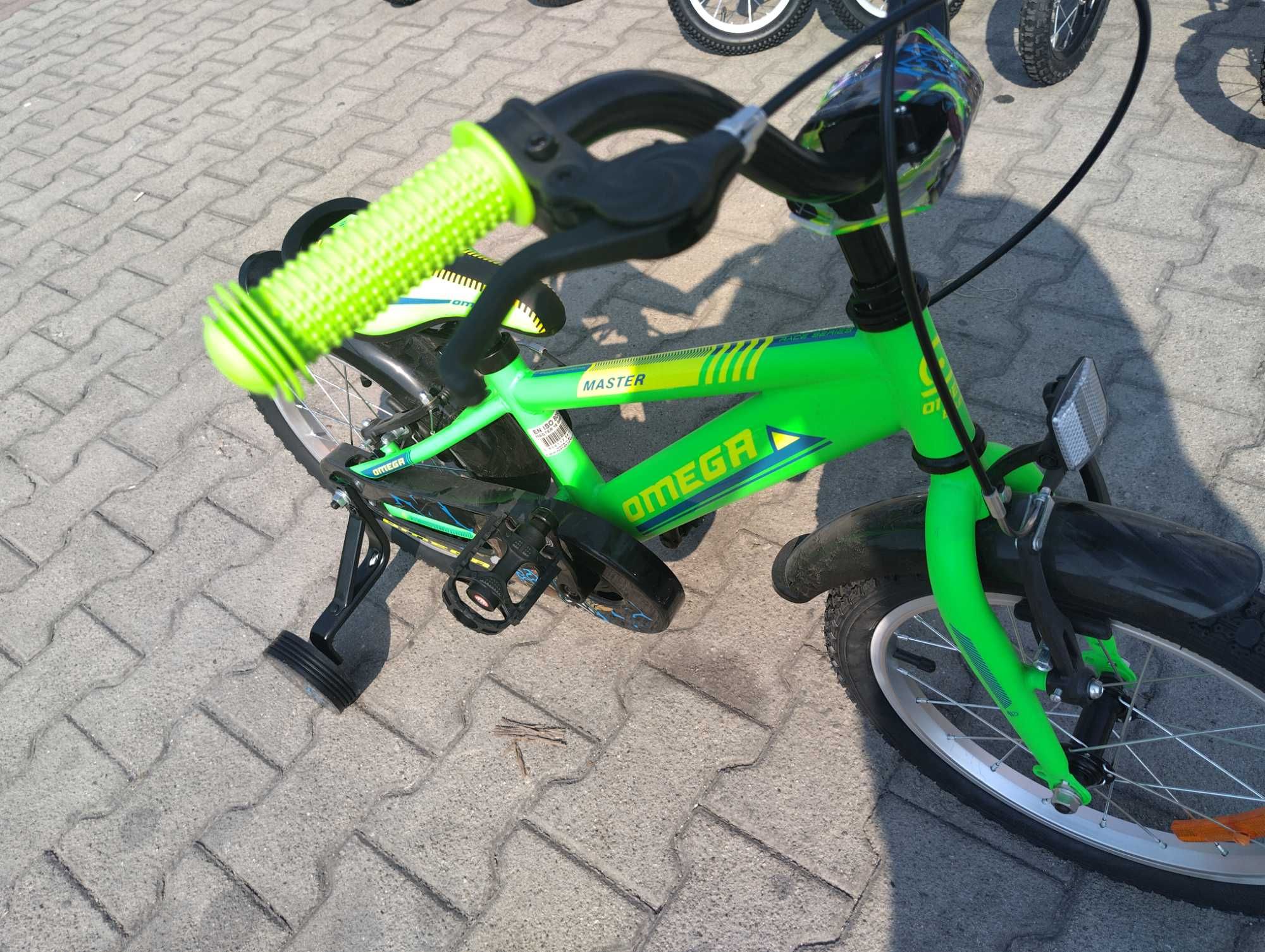 Детско колело 16" MASTER зелен