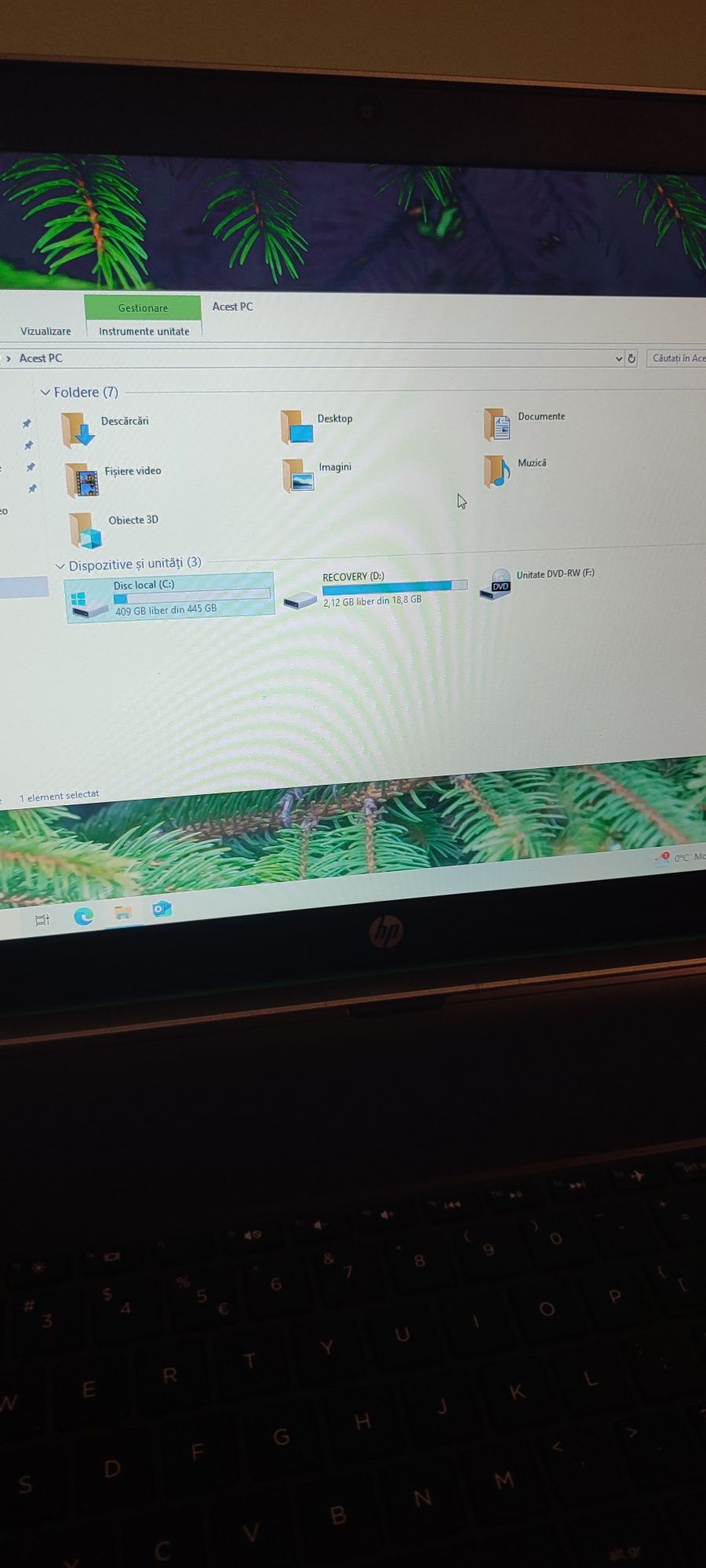 Laptop HP pavilion 17 inch intel i3
