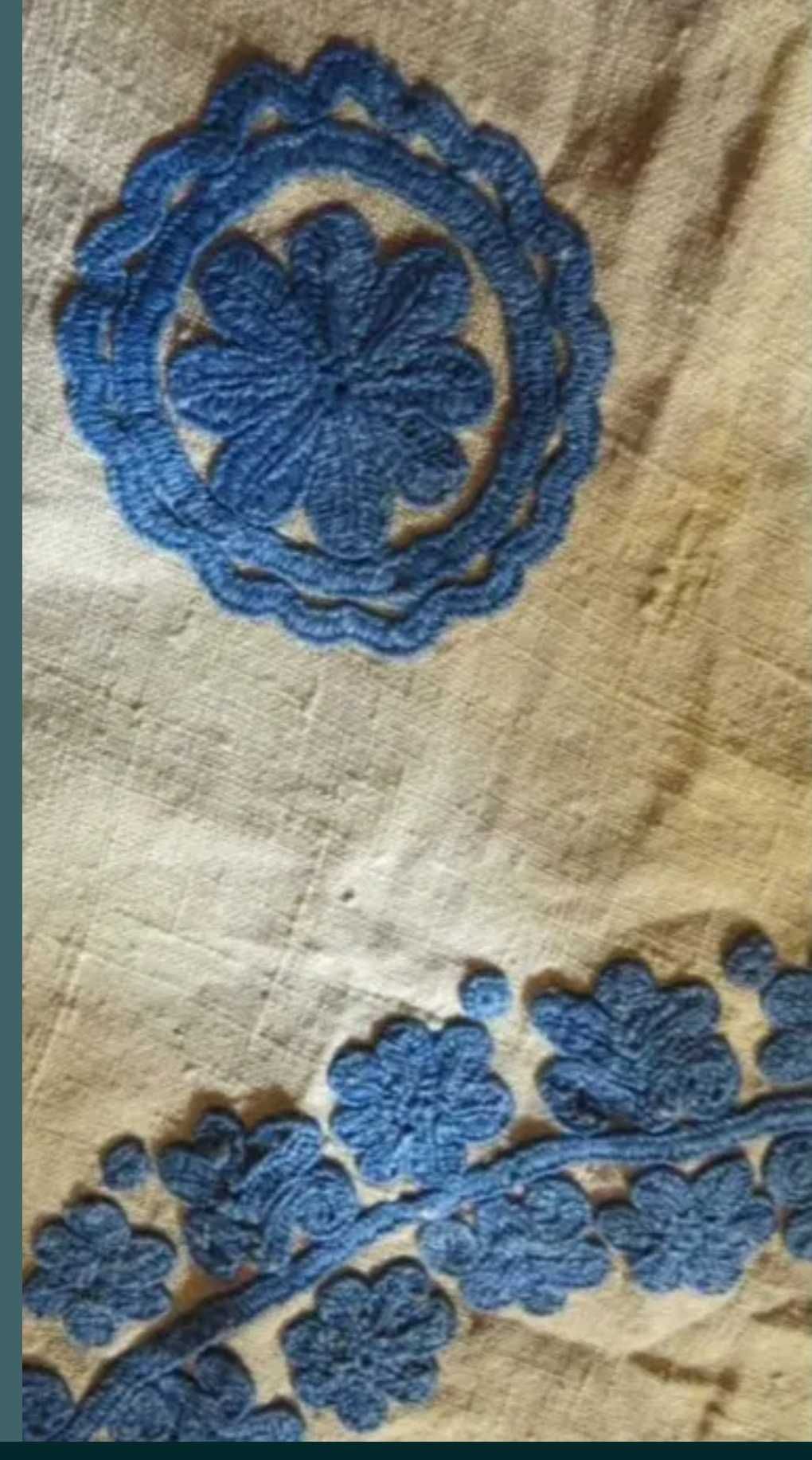 Fata de masa  din in