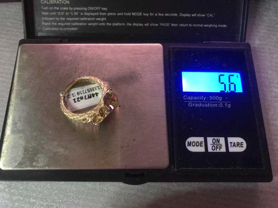 Inel nou aur 14k-lucrat pe comanda