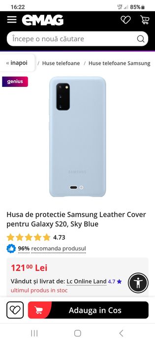 Samsung s20 5g nou de vânzare