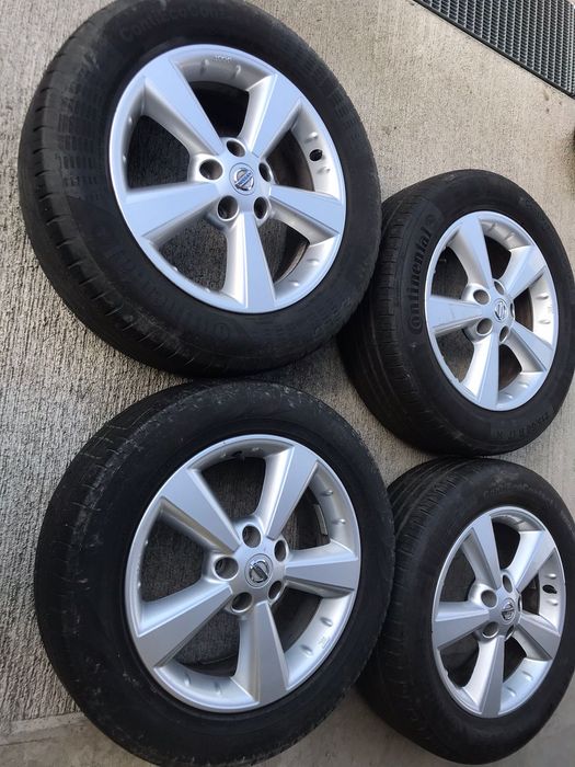 Jante originale Nissan R17 5x114.3 anvelope