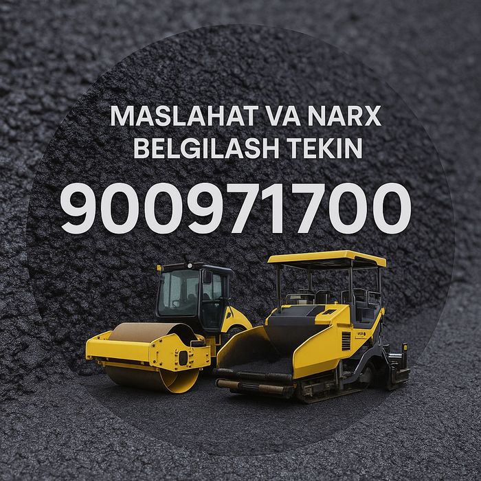 Asfalt Aspalt Асфальт Асфальт xizmatlari