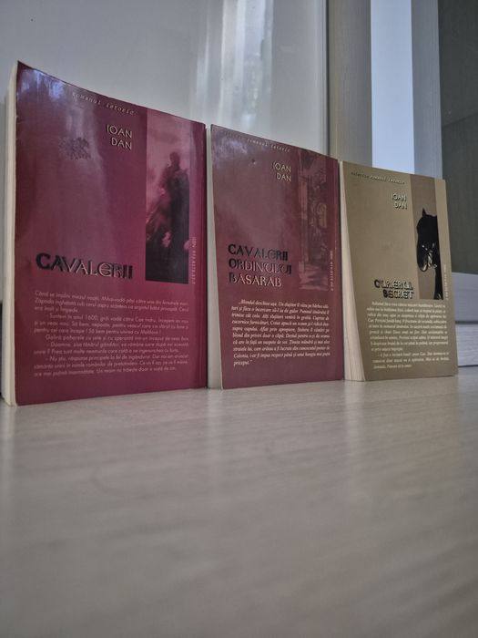 Set 3 cărţi loan Dan - Editura Lucman 2001 (Curierul secret, Cavalerii