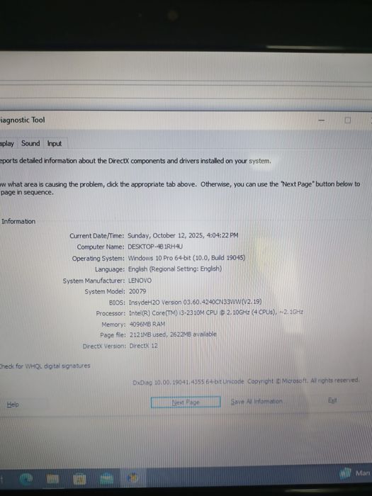 Laptop lenovo g570