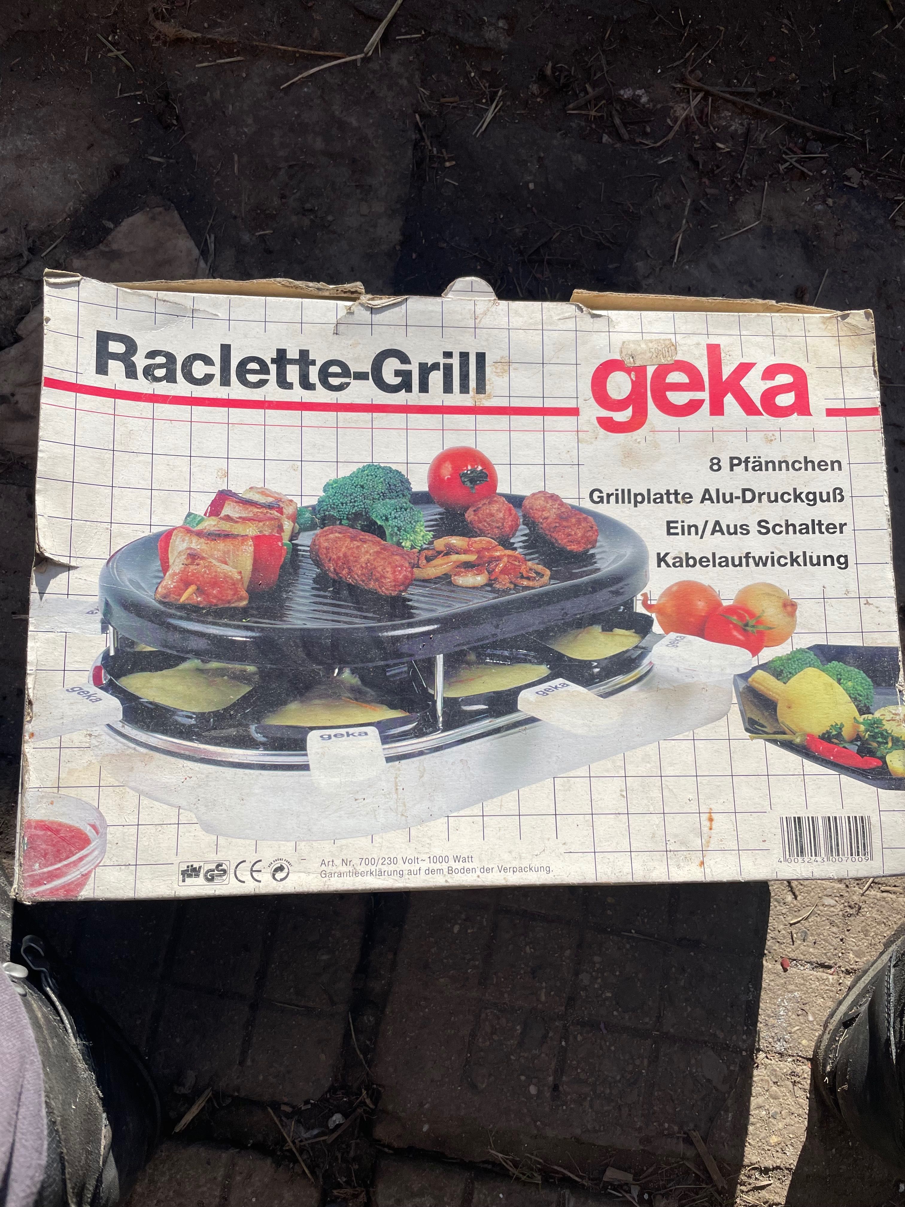 Raclette Grill Geka