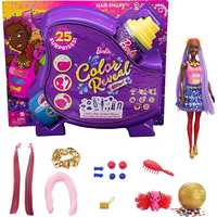 Papusa Barbie Reveal Glitter Party cu 25 de accesorii, livrare gratuit