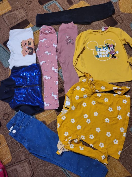 Блузка дънки клин 104-110р