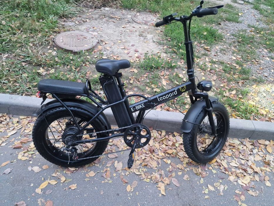 Электровелосипед 1500w , 22Ah батарея . Leopard