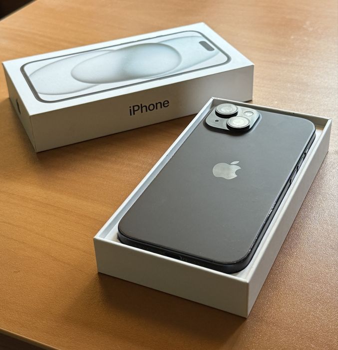 Iphone 15 128GB Black Matte