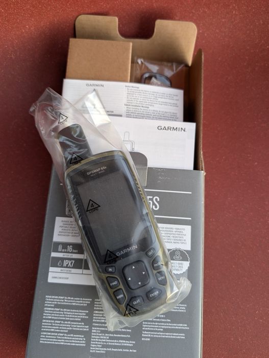 NOU - Navigatie/GPS Outdoor Garmin GPSMAP 65S - Multi Band - Topo