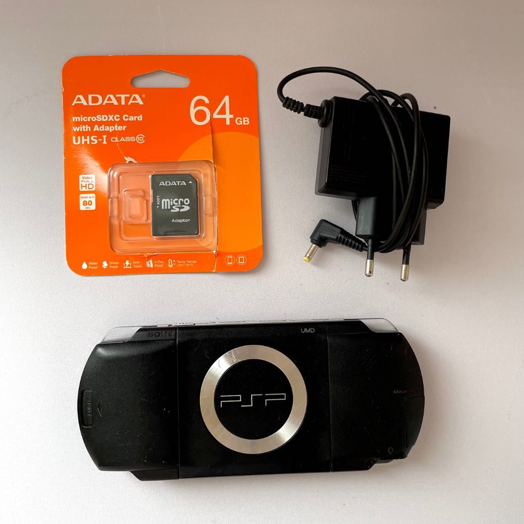 PSP+64 GB Memory Card+160 игри
