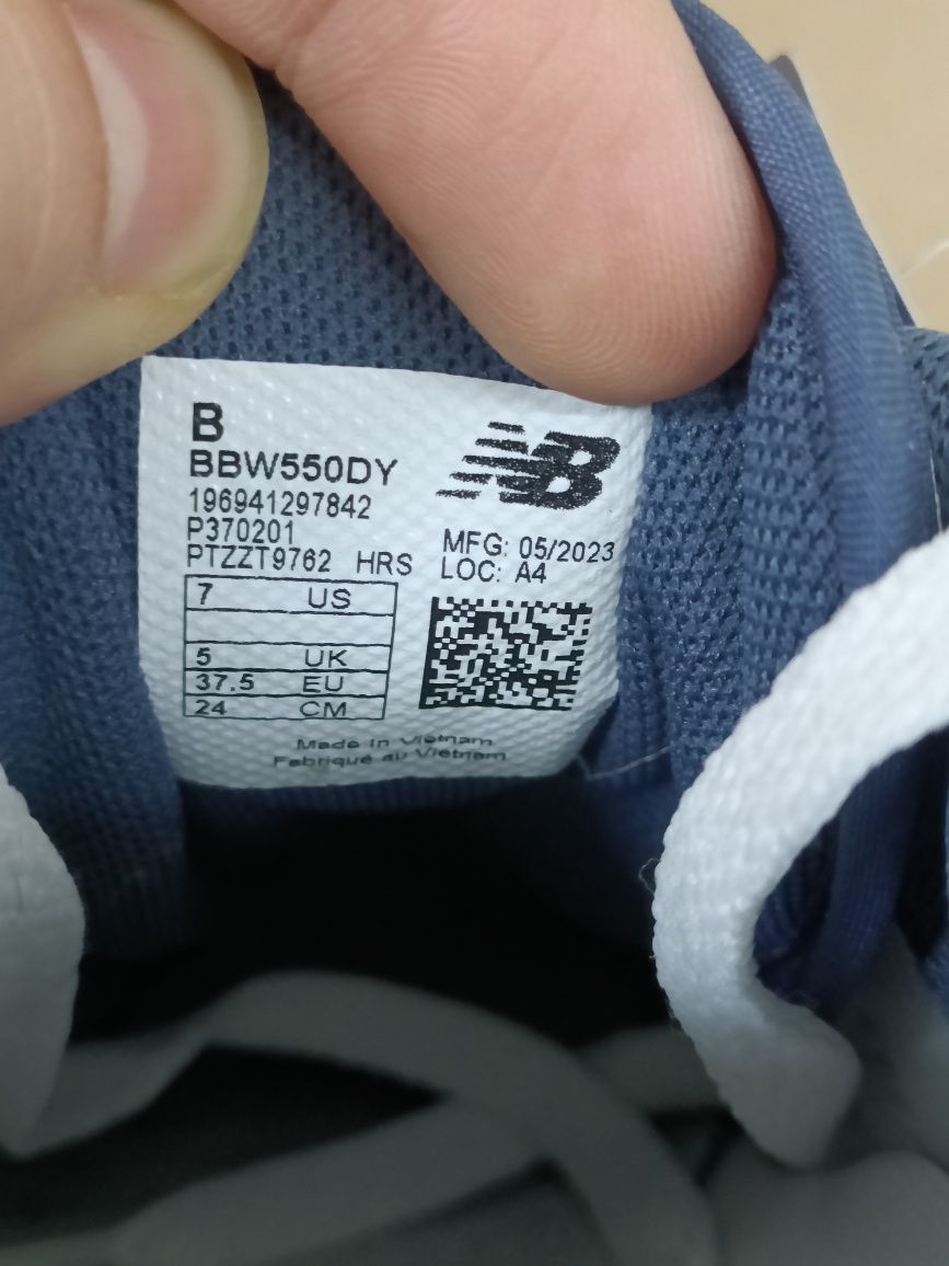 New Balance 550 номер 37.5 код 7A