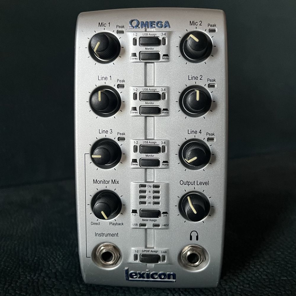 USB аудио интерфейс Lexicon Omega