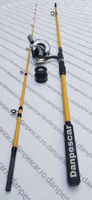 SET 4 Lansete PROFL DUAL FORCE Feeder 2,70m+4 Mulinete SAIMINO X4000