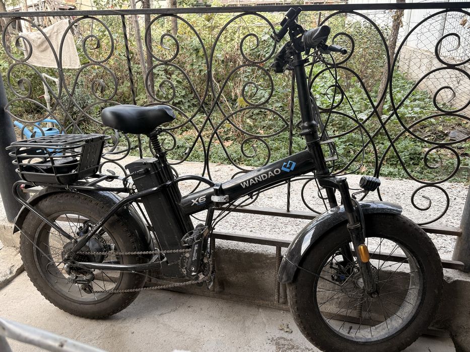Электровелосипед Wandao X6 20 дюйм 2025 17 дюймов черный