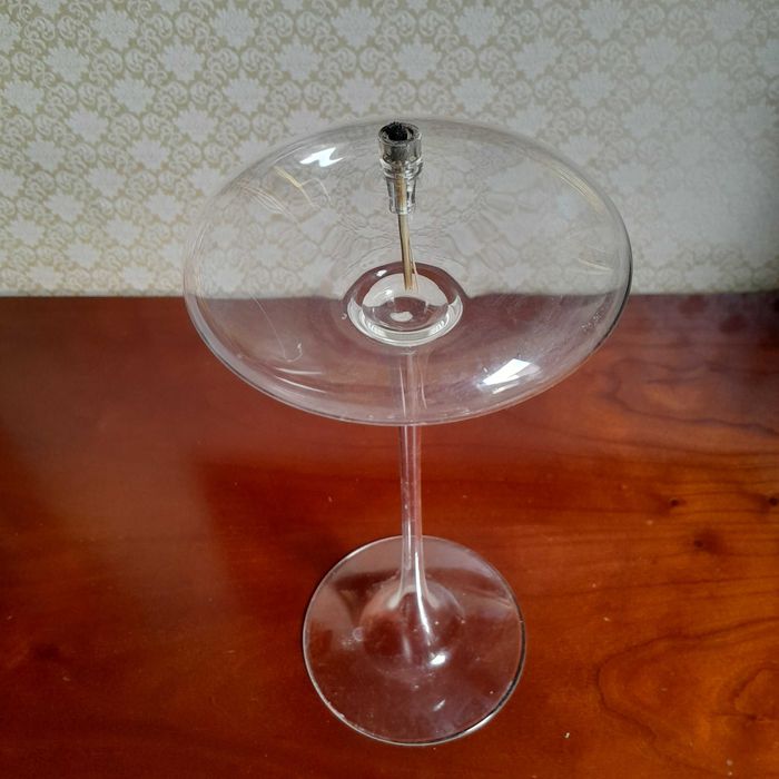 Спиртна лампа от финно стъкло