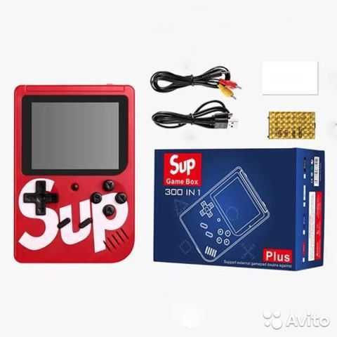 Игровая консоль( карманная) Sup Game Box 400 игр Kaspi RED/Рассрочка